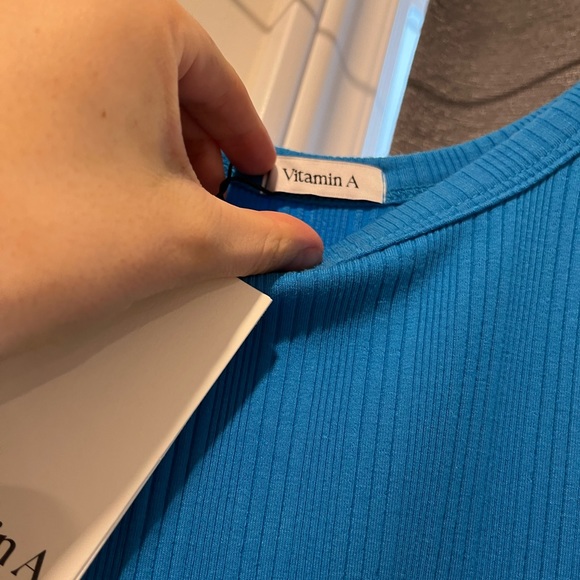 Vitamin A West Dress in Blue - Picture 3 of 6